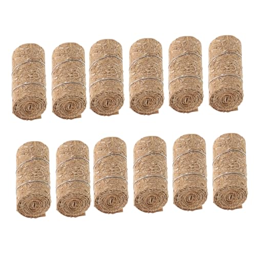 GALPADA 12 Stück Teiliges Mini Heuballen für Modellbau Realistische Strohballen Miniatur Deko für Puppenhaus Herbstliche Landhaus Szene Cowboy Stroh Dekoration GALPADA 12 Stück Teiliges Mini Heuballen für Modellbau Realistische Strohballen Miniatur Deko für Puppenhaus Herbstliche Landhaus Szene Cowboy Stroh Dekoration von GALPADA