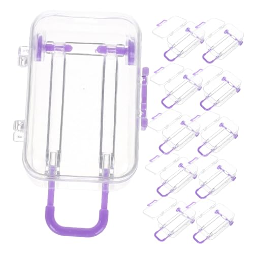 GALPADA 12 Stück Teiliges Mini koffer Geschenkboxen Transparente Wiederverwendbare Süßigkeitenboxen aus Kunststoff Leichte Party deko für Hochzeiten Brautduschen und Feiern Praktische GALPADA 12 Stück Teiliges Mini koffer Geschenkboxen Transparente Wiederverwendbare Süßigkeitenboxen aus Kunststoff Leichte Party deko für Hochzeiten Brautduschen und Feiern Praktische von GALPADA