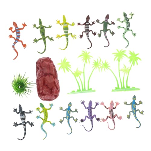 GALPADA 12 Stück Teiliges Miniatur Echsen Modellspielzeug Realistisch Gestaltete Reptilienfiguren aus Robustem Material Pädagogisch für Ab Jahren für Kreatives zu Hause im Büro oder GALPADA 12 Stück Teiliges Miniatur Echsen Modellspielzeug Realistisch Gestaltete Reptilienfiguren aus Robustem Material Pädagogisch für Ab Jahren für Kreatives zu Hause im Büro oder von GALPADA