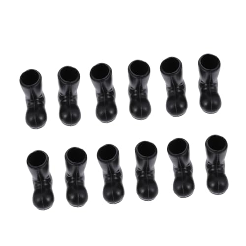 GALPADA 12 Stück Teiliges Miniatur Weihnachtsmann Stiefel aus Kunststoff Dekorative Mini Weihnachtsdeko für Puppenhäuser Realistische Mini Nikolaus Schuhe als Tischdekoration und GALPADA 12 Stück Teiliges Miniatur Weihnachtsmann Stiefel aus Kunststoff Dekorative Mini Weihnachtsdeko für Puppenhäuser Realistische Mini Nikolaus Schuhe als Tischdekoration und von GALPADA
