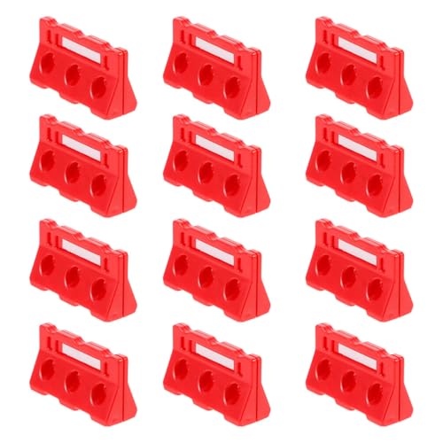 GALPADA 12 Stück Teiliges Verkehrszeichen und Pylonen aus Pädagogisches Kinderspielzeug für Kreative Straßenszenen und Verkehrserziehung im Kindergarten GALPADA 12 Stück Teiliges Verkehrszeichen und Pylonen aus Pädagogisches Kinderspielzeug für Kreative Straßenszenen und Verkehrserziehung im Kindergarten von GALPADA