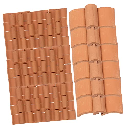GALPADA 120 Stück Fliesenmodell Kleine Dachziegel Gewellt Miniatur Mikro Mini-dachziegel Dachziegel Stützen Simulierte Dachziegelmodelle Dachfliesen Dachziegel Für Puppenhäuser Ton GALPADA 120 Stück Fliesenmodell Kleine Dachziegel Gewellt Miniatur Mikro Mini-dachziegel Dachziegel Stützen Simulierte Dachziegelmodelle Dachfliesen Dachziegel Für Puppenhäuser Ton von GALPADA