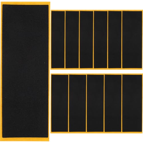 GALPADA 12Stücke Grip Tape rutschfeste Klebefolie für Finger Skateboards Hochwertiges Griffband DIY Projekte und Zubehör von GALPADA