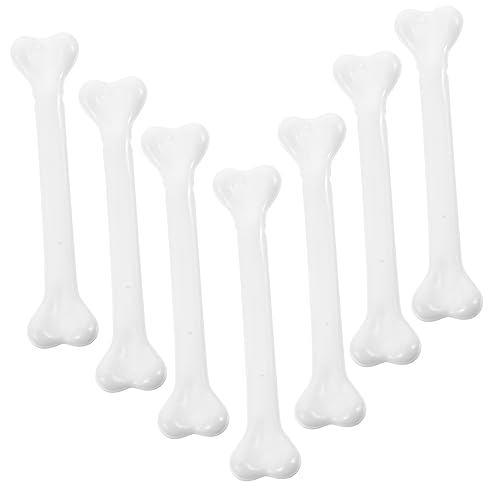 GALPADA 12Stücke Mini Skelettknochen Halloween Deko Realistische Plastikknochen für Gruselige Partys Cosplay und DIY Kostümzubehör für Spukhäuser und Feiern von GALPADA