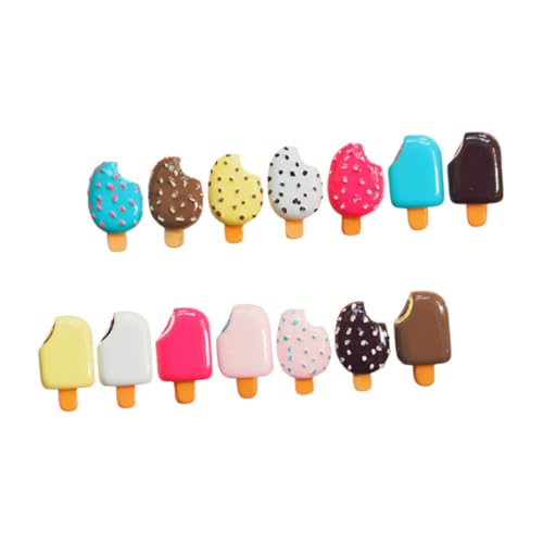 GALPADA 14 Stück Künstliche Schokoladen Popsicle Anhänger aus Resin Realistische Deko für DIY Handyhüllen Party und Bastelprojekte GALPADA 14 Stück Künstliche Schokoladen Popsicle Anhänger aus Resin Realistische Deko für DIY Handyhüllen Party und Bastelprojekte von GALPADA
