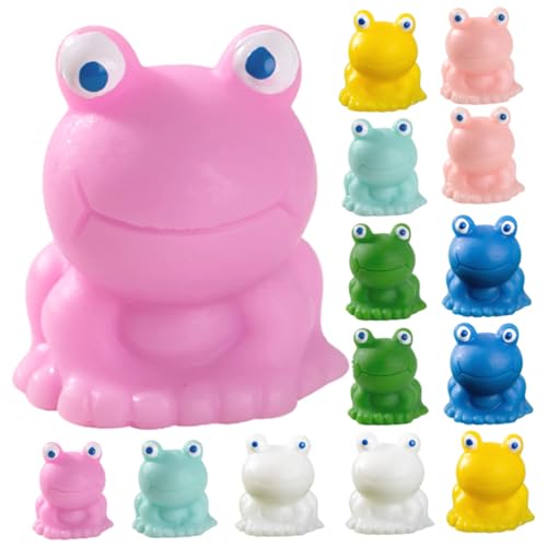 GALPADA 14 Stück Teiliges Miniatur Frosch Figuren aus Langlebigem Resin Niedliche Gartendeko mit Lebensechten Details Leichte Mini Frosch Skulpturen für DIY Mikro Landschaften und Outdoor GALPADA 14 Stück Teiliges Miniatur Frosch Figuren aus Langlebigem Resin Niedliche Gartendeko mit Lebensechten Details Leichte Mini Frosch Skulpturen für DIY Mikro Landschaften und Outdoor von GALPADA