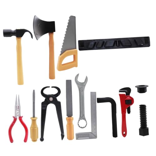 GALPADA 14 Stück Teiliges Reparaturwerkzeug Set aus Robustem Material Realistisches Rollenspielzeug für Jungen und Mädchen Fördert Kreativität Hand Auge Koordination und Kognitive GALPADA 14 Stück Teiliges Reparaturwerkzeug Set aus Robustem Material Realistisches Rollenspielzeug für Jungen und Mädchen Fördert Kreativität Hand Auge Koordination und Kognitive von GALPADA