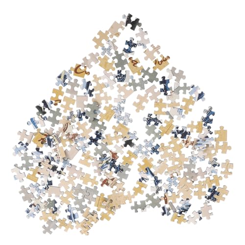 GALPADA 150 Stück Mini Puzzle Set Teile Wellenmuster Kreatives Papierpuzzle für Erwachsene Pädagogisches zur Stressbewältigung für Männer und Frauen von GALPADA