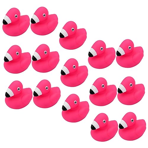 GALPADA 15Stücke Flamingo Badespielzeug für Kleinkinder Wasserspaß Sicheres Vinylmaterial Fördert Kreativität und Farbwahrnehmung für Junge Mädchen von GALPADA