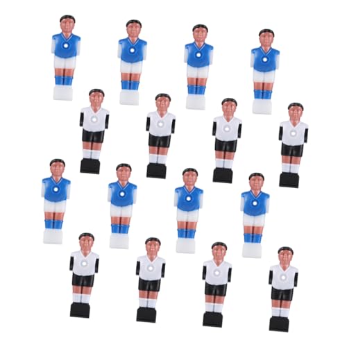 GALPADA 16 Stück Tischfußball Spieler Austauschbare Harz Figuren Verschleißfestes Tischfußball Zubehör für Kicker und Tischfußballspiel GALPADA 16 Stück Tischfußball Spieler Austauschbare Harz Figuren Verschleißfestes Tischfußball Zubehör für Kicker und Tischfußballspiel von GALPADA
