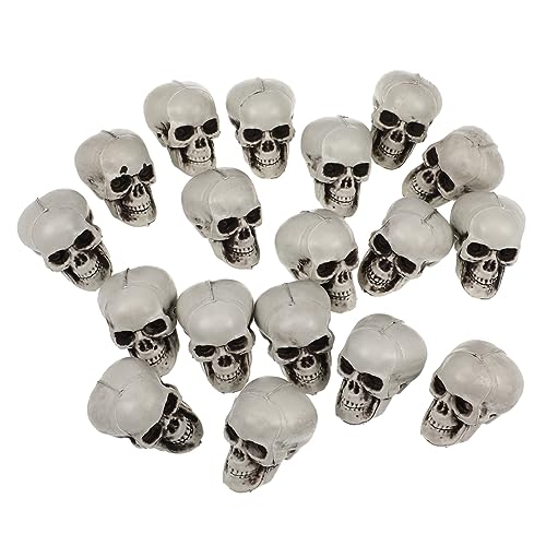 GALPADA 18 Stück -Requisiten Skelettkopfmodell Skelett-Halloween klein Halloween-Schädelkopf gruseliges Spukhaus spielzeuge basteln Dekoration Halloween-Schädel- Schädelköpfe GALPADA 18 Stück -Requisiten Skelettkopfmodell Skelett-Halloween klein Halloween-Schädelkopf gruseliges Spukhaus spielzeuge basteln Dekoration Halloween-Schädel- Schädelköpfe von GALPADA