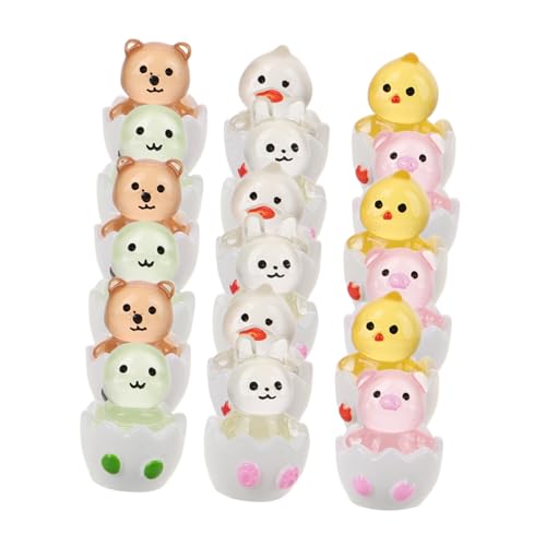 GALPADA 18 Stück Teiliges Miniatur Tiere aus Leuchtendem Harz Detailreiche Robuste Mini Tierfiguren für DIY Deko Kreatives für Aller Altersgruppen Langlebige Resin Figuren GALPADA 18 Stück Teiliges Miniatur Tiere aus Leuchtendem Harz Detailreiche Robuste Mini Tierfiguren für DIY Deko Kreatives für Aller Altersgruppen Langlebige Resin Figuren von GALPADA