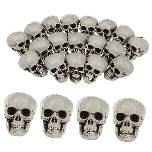 GALPADA 18Stücke Mini Halloween Schädel Dekoration Skelett Requisiten für Gruselige Partys und Spukhäuser Strapazierfähiges Kunststoff Ornament für Halloween Deko und Horror Events GALPADA 18Stücke Mini Halloween Schädel Dekoration Skelett Requisiten für Gruselige Partys und Spukhäuser Strapazierfähiges Kunststoff Ornament für Halloween Deko und Horror Events von GALPADA
