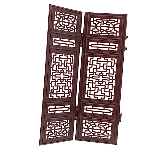 GALPADA 1Paar Chinesischer Bildschirm Puppenzubehör Dekoration für Puppenhaus und Miniaturszenen für Kreative Designs und Stilvolle Wohnraumgestaltung Teiliges GALPADA 1Paar Chinesischer Bildschirm Puppenzubehör Dekoration für Puppenhaus und Miniaturszenen für Kreative Designs und Stilvolle Wohnraumgestaltung Teiliges von GALPADA