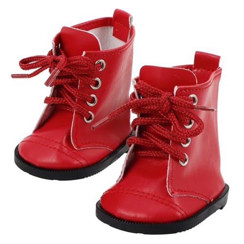 GALPADA 1Paar Puppenstiefel aus PU Leder für Puppen Langlebige und Leicht zu Reinigende Anziehschuhe Puppenzubehör für Trendige Outfits und Kreative Spielstunden GALPADA 1Paar Puppenstiefel aus PU Leder für Puppen Langlebige und Leicht zu Reinigende Anziehschuhe Puppenzubehör für Trendige Outfits und Kreative Spielstunden von GALPADA