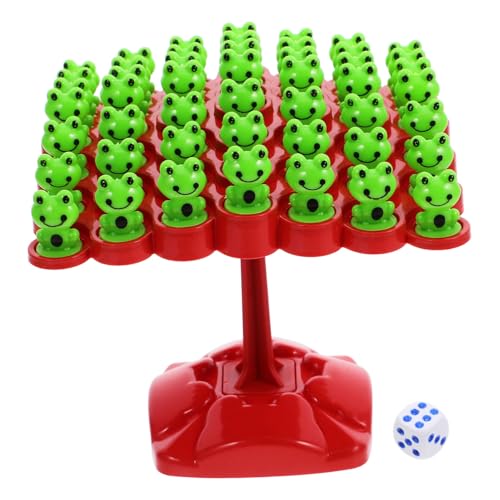 GALPADA 1Satz Balance Baumspiel für Familien Frösche Balancieren Brettspiel für Spieler Interaktives Desktop für Fördert Konzentration und von GALPADA