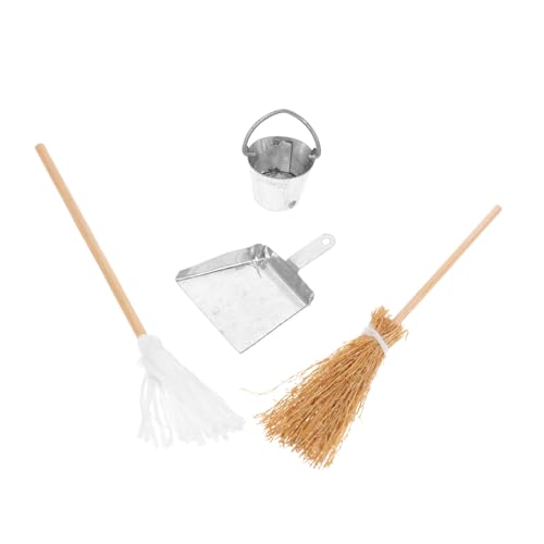 GALPADA 1Satz Besen mit Eimer und Teiliges Modell für Spielhauszubehör Detailreiche Mikro Landschaftsdekoration Harz für Kreative Miniaturen GALPADA 1Satz Besen mit Eimer und Teiliges Modell für Spielhauszubehör Detailreiche Mikro Landschaftsdekoration Harz für Kreative Miniaturen von GALPADA