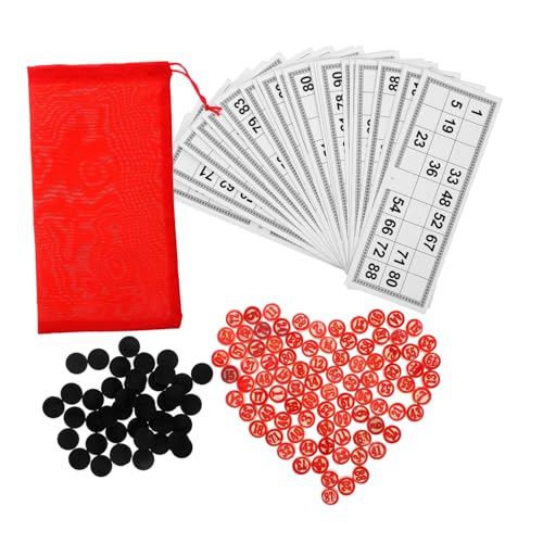 GALPADA 1Satz Bingo Brettspiel aus Holz mit Bingokarten für Erwachsene Klassisches Gesellschaftsspiel für Haushaltspartys und Matheunterricht Tragbar und Langlebig GALPADA 1Satz Bingo Brettspiel aus Holz mit Bingokarten für Erwachsene Klassisches Gesellschaftsspiel für Haushaltspartys und Matheunterricht Tragbar und Langlebig von GALPADA