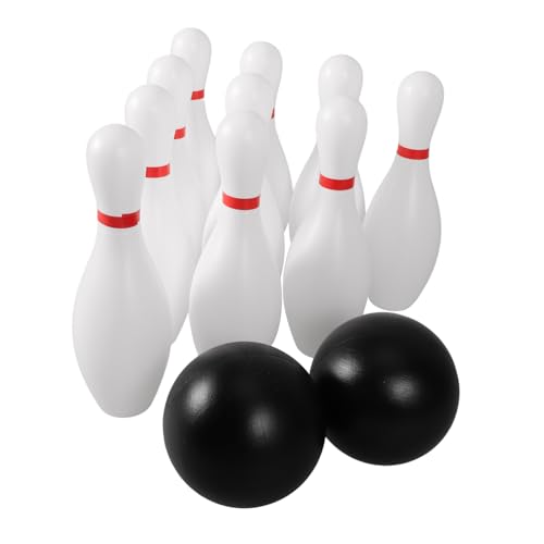 GALPADA 1Satz Bowling Mit Kunststoff Bowlingkugeln Und Kegeln Sportspielzeug Für Drinnen Und Draußen Für Jahren Fördert Bewegung Und Geschicklichkeit GALPADA 1Satz Bowling Mit Kunststoff Bowlingkugeln Und Kegeln Sportspielzeug Für Drinnen Und Draußen Für Jahren Fördert Bewegung Und Geschicklichkeit von GALPADA