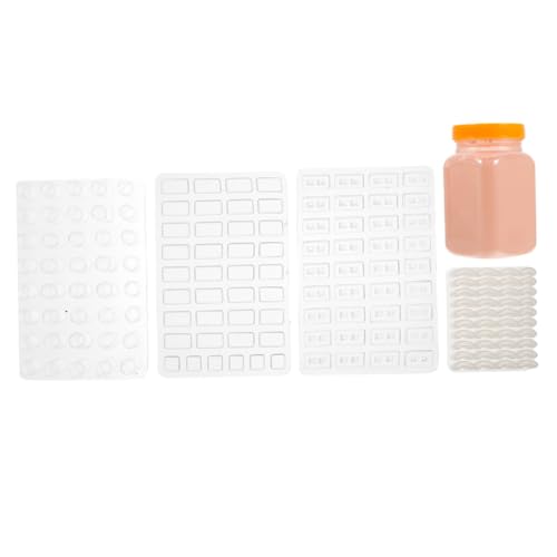 GALPADA 1Satz DIY Sandtisch Mini Ziegelbau Materialien Für Kreative Formen Dose Rotes Ziegelpulver Für Miniaturdekor Und Sandbox Projekte von GALPADA
