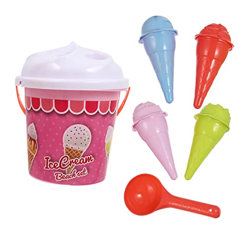 GALPADA 1Satz Eiscreme Strandspielzeug Lustiges Sandbagger für Robuste Eimer Fördert Kreativität und Spielspaß Am Strand Sandkasten GALPADA 1Satz Eiscreme Strandspielzeug Lustiges Sandbagger für Robuste Eimer Fördert Kreativität und Spielspaß Am Strand Sandkasten von GALPADA