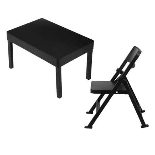 GALPADA 1Satz Faltbare Puppenhausmöbel aus Kunststoff für Kreatives und Dekoration Leicht Tragbar für Rollenspiele und Outdoor Aktivitäten von GALPADA