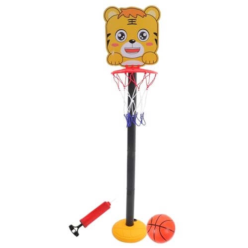 GALPADA 1Satz Höhenverstellbarer Basketballständer Für Cartoon Design Indoor Outdoor Fördert Und Koordination Sportspielzeug Für Jungen von GALPADA