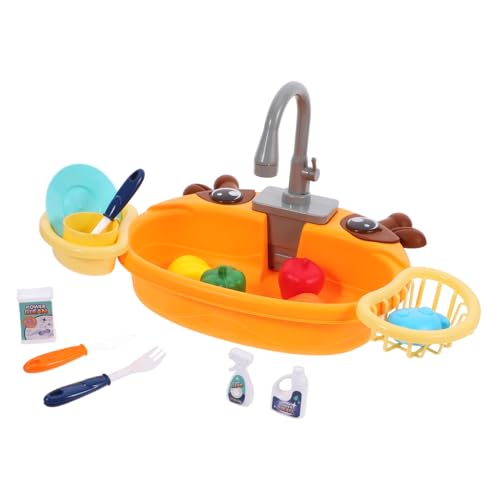 GALPADA 1Satz Küchenspüle mit Wasserzirkulationssystem für Sichere Kunststoffkonstruktion Zubehör für Rollenspiele für Jungen GALPADA 1Satz Küchenspüle mit Wasserzirkulationssystem für Sichere Kunststoffkonstruktion Zubehör für Rollenspiele für Jungen von GALPADA