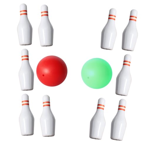 GALPADA 1Satz Mini Bowling Set für Puppenhaus Teiliges Set aus Stabilen Materialien für Dekoration und Foto Requisiten Sorgt für Hübsche Jedem Mini GALPADA 1Satz Mini Bowling Set für Puppenhaus Teiliges Set aus Stabilen Materialien für Dekoration und Foto Requisiten Sorgt für Hübsche Jedem Mini von GALPADA