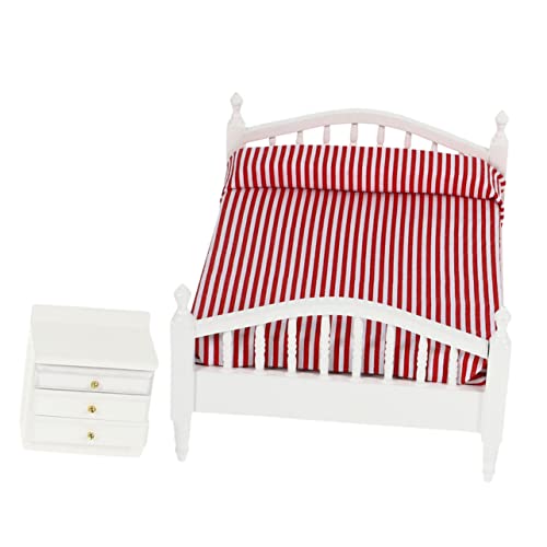 GALPADA 1Satz Mini Schlafzimmer Zubehör Dekorative Mini Möbel für Micro Sense und Handgefertigte Deko von GALPADA
