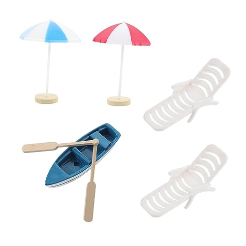 GALPADA Miniatur Strandstil Ornament Satz Kreatives Kleiner Ornament für Kuchen Strandfiguren für Mikrolandschaften und Kinderdekoration GALPADA Miniatur Strandstil Ornament Satz Kreatives Kleiner Ornament für Kuchen Strandfiguren für Mikrolandschaften und Kinderdekoration von GALPADA