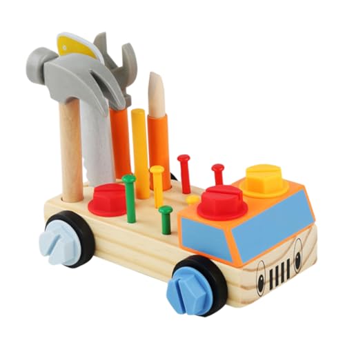 GALPADA 1Satz Montessori Werkzeugset für Holzspielzeug mit Schraubendreher Brett Pädagogisches Lernspielzeug Kreativität und Motorik für Vorschulkinder GALPADA 1Satz Montessori Werkzeugset für Holzspielzeug mit Schraubendreher Brett Pädagogisches Lernspielzeug Kreativität und Motorik für Vorschulkinder von GALPADA