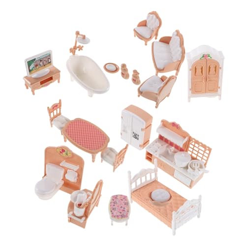 GALPADA 1Satz Puppenhausmöbel Set Teiliges Zubehör für Fantasievolles Rollenspiel Realistische Miniaturen für Verschiedene Szenen Einfach Aufzubauen Sicheres Design GALPADA 1Satz Puppenhausmöbel Set Teiliges Zubehör für Fantasievolles Rollenspiel Realistische Miniaturen für Verschiedene Szenen Einfach Aufzubauen Sicheres Design von GALPADA