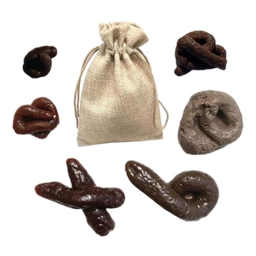 GALPADA 1Satz Realistischer Fake Poo Streichartikel Lustiges für Halloween und Partys Täuschend Echt Teiliges für Kreative Streiche und Dekoration von GALPADA