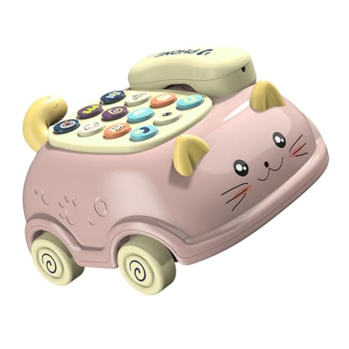 GALPADA 1Satz Telefon mit Tasten Lernspielzeug für Kleinkinder Interaktives Anrufspielzeug Katzen Design Fördert die Hand Augen Koordination Batteriebetrieben GALPADA 1Satz Telefon mit Tasten Lernspielzeug für Kleinkinder Interaktives Anrufspielzeug Katzen Design Fördert die Hand Augen Koordination Batteriebetrieben von GALPADA