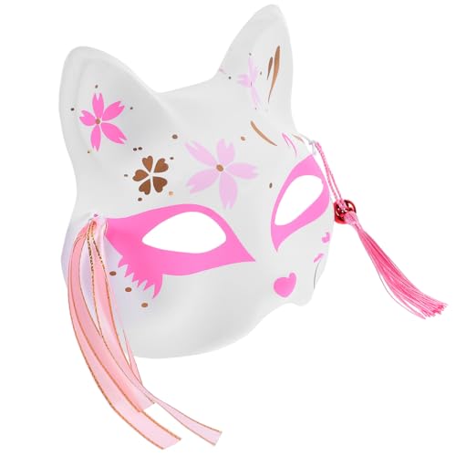 GALPADA 1stk Fuchs Maske Mit Halbem Gesicht Kostüm Halloween-dekorationsmasken Maskerade Masken Verkleiden Partyzubehör Lustiges Tier Party-auftritt Masken Für Halloween-party Rosa Papier GALPADA 1stk Fuchs Maske Mit Halbem Gesicht Kostüm Halloween-dekorationsmasken Maskerade Masken Verkleiden Partyzubehör Lustiges Tier Party-auftritt Masken Für Halloween-party Rosa Papier von GALPADA