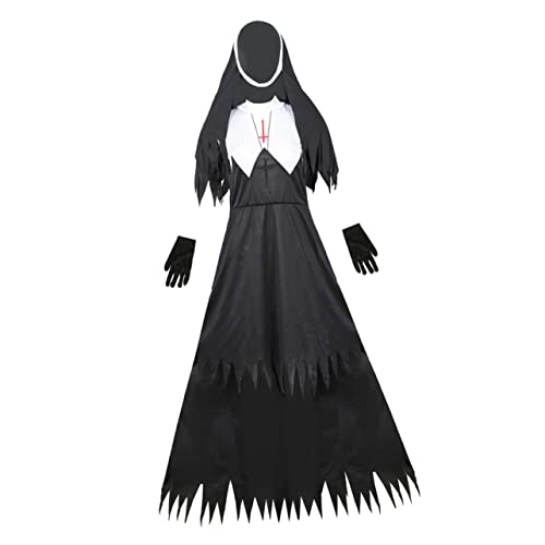 GALPADA 1stk Halloween-zombie-uniform Paar Leiche Braut Böses Kostüm Satanisch Zombie-brautkleid Gruseliges Halloween Kostüm Aufblasbares Kostüm Mörder Abs Black Baumwollmischung GALPADA 1stk Halloween-zombie-uniform Paar Leiche Braut Böses Kostüm Satanisch Zombie-brautkleid Gruseliges Halloween Kostüm Aufblasbares Kostüm Mörder Abs Black Baumwollmischung von GALPADA