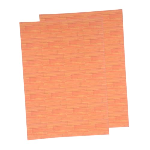 GALPADA 2 Blätter 1:12 Papierböden Miniaturdielen Peel and Stick Self Adhesive Tiles Dollhouse Building Supplies Für DIY Dollhouse Innenausstattung GALPADA 2 Blätter 1:12 Papierböden Miniaturdielen Peel and Stick Self Adhesive Tiles Dollhouse Building Supplies Für DIY Dollhouse Innenausstattung von GALPADA