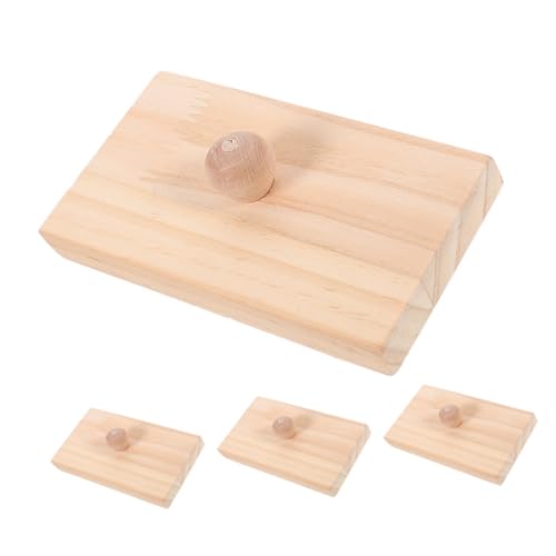 GALPADA 2 Paare Percussion-Instrumente für Holz-sandblock Klangbrett Montessori Musikspielzeug Rhythmusförderung Vorschule Lernspielzeug von GALPADA