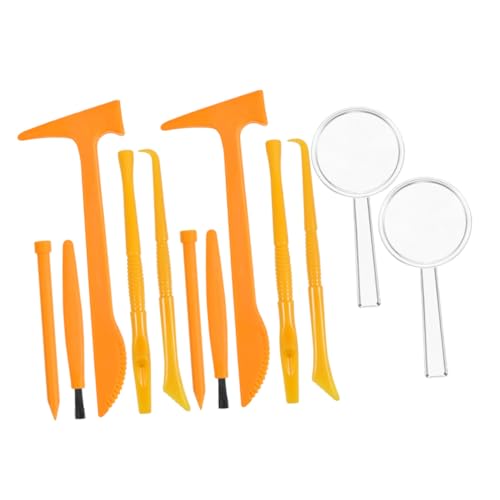 GALPADA 2 Sätze Ausgrabungsset mit Hammer Meißel Pinsel Grabwerkzeug für Kreative Schatzsuche und DIY Grabspiele Jungen Mädchen Outdoor Feinmotorik GALPADA 2 Sätze Ausgrabungsset mit Hammer Meißel Pinsel Grabwerkzeug für Kreative Schatzsuche und DIY Grabspiele Jungen Mädchen Outdoor Feinmotorik von GALPADA