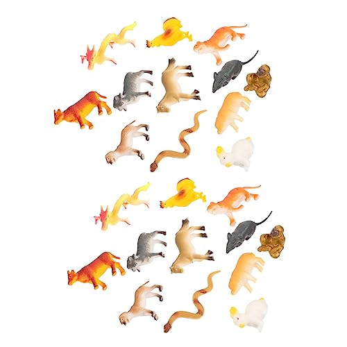 GALPADA 2 Sätze Der Zwölf Tierkreiszeichen Tierfiguren Für Kleinkinder Chinesische Sternzeichenfiguren Tierspielzeug Modelltiere Simulierte Tiere Spielzeugtiere Plastik GALPADA 2 Sätze Der Zwölf Tierkreiszeichen Tierfiguren Für Kleinkinder Chinesische Sternzeichenfiguren Tierspielzeug Modelltiere Simulierte Tiere Spielzeugtiere Plastik von GALPADA