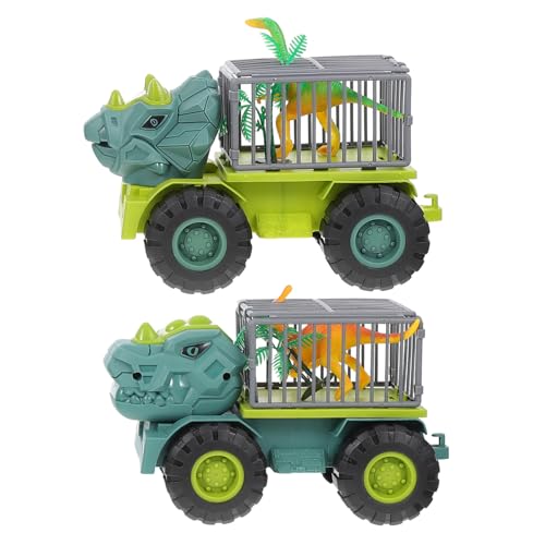 GALPADA 2 Sätze Dinosaurier Ingenieurspielzeug Druckantrieb Fahrzeuge für Jungen Mädchen Ab Jahre Bunte Modellautos ohne Batterie Fördernd Kreativität und Zufällige Farbe GALPADA 2 Sätze Dinosaurier Ingenieurspielzeug Druckantrieb Fahrzeuge für Jungen Mädchen Ab Jahre Bunte Modellautos ohne Batterie Fördernd Kreativität und Zufällige Farbe von GALPADA