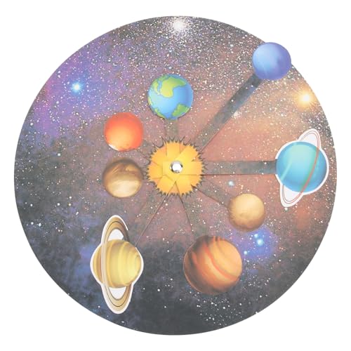 GALPADA 2 Sätze Teiliges DIY Planetenset mit Zubehör für Sonnensystem Modellbau Handliches Bastelmaterial für Einfache Montage Pädagogisches Kreativset Koordination und Eltern Junge von GALPADA