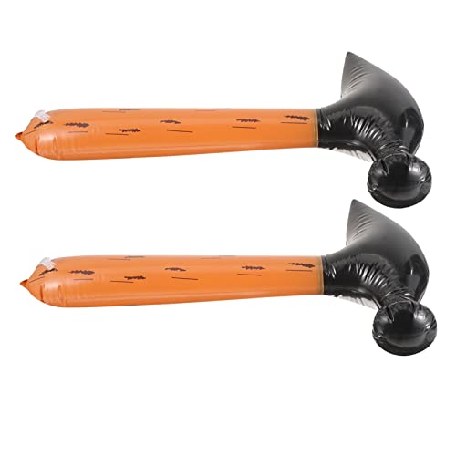 GALPADA 2 Stück Aufblasbare Hammerspielzeug Aufgeblasener Hammer Quietschender Hammer Aufblasbarer Hammer Poolspielzeug Spielzeughämmer Für Kinderspielzeug Schwimmbad Party PVC von GALPADA