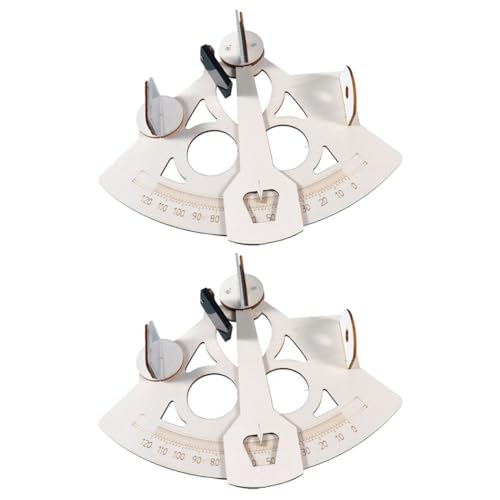 GALPADA 2 Stück DIY Sextanten Modellbau Kit Teiliges Holzspielzeug Logischem und Lichtbrechung Edukatives Bastelspielzeug GALPADA 2 Stück DIY Sextanten Modellbau Kit Teiliges Holzspielzeug Logischem und Lichtbrechung Edukatives Bastelspielzeug von GALPADA