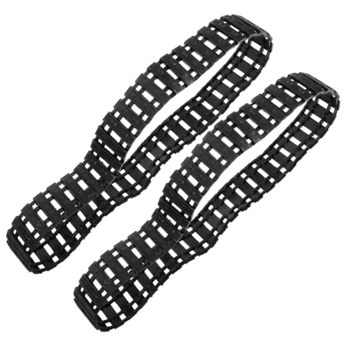 GALPADA 2stücke Ersatz-panzerketten Aus Kunststoff Für DIY-Panzer Ketten Für Spielzeug Panzerketten Zum Selbermachen DIY-roboterketten Ketten Für Crawler Für Rc-Autos von GALPADA