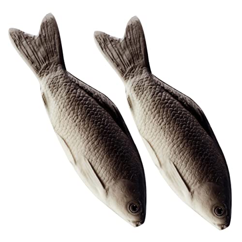 GALPADA 2 Stück Fischform Kissen Kreative Simulation Dekoration für Schlafzimmer und Wohnzimmer Plüschtiere für Katzen und Heimdekoration Kuschelig und Sicher für Geburtstagsgeschenke GALPADA 2 Stück Fischform Kissen Kreative Simulation Dekoration für Schlafzimmer und Wohnzimmer Plüschtiere für Katzen und Heimdekoration Kuschelig und Sicher für Geburtstagsgeschenke von GALPADA
