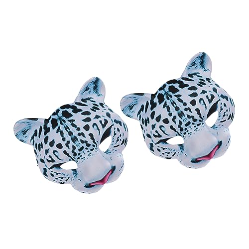 GALPADA 2 Stück Halloween Schneeleopardenmaske Kostümmaske Gruselige Halloween Mascaras Halloween Katzenmaske Halloween Dekorationen Gesicht Karnevalspartymaske Halloween Tiermaske GALPADA 2 Stück Halloween Schneeleopardenmaske Kostümmaske Gruselige Halloween Mascaras Halloween Katzenmaske Halloween Dekorationen Gesicht Karnevalspartymaske Halloween Tiermaske von GALPADA