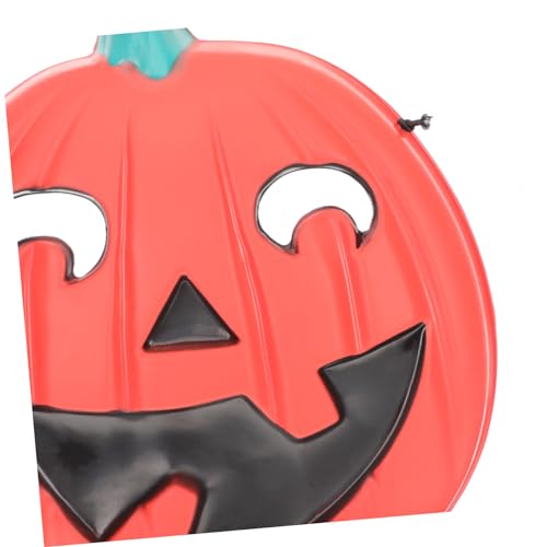 GALPADA 2 Stück Halloween-maske Halloween-maske Maske Halloween Masken Halloweenkostüm Gesichtsmaske Geistermaske Halloween-masken-stütze Gruselige Kürbismaske Maskerade Masken Plastik Rot von GALPADA