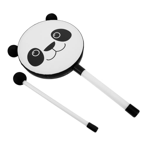 GALPADA 2 Stück Handtrommel Teilig mit Niedlichem Panda Design Tragbares Musikinstrument für Kleinkinder Klare Klänge Einfach zu Greifen für Frühe Musikalische Bildung und Partyspiele GALPADA 2 Stück Handtrommel Teilig mit Niedlichem Panda Design Tragbares Musikinstrument für Kleinkinder Klare Klänge Einfach zu Greifen für Frühe Musikalische Bildung und Partyspiele von GALPADA